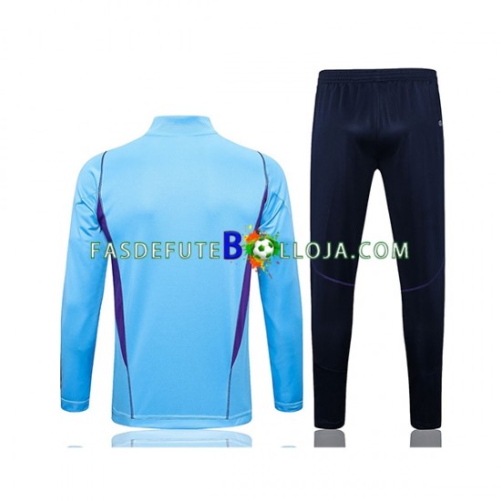 Seleção Argentina Azul Sweat de Treino Conjunto SKU002 2022-2023