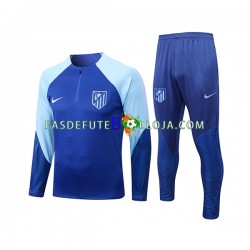 Atlético Madrid Azul Sweat de Treino Conjunto SKU001 2022-2023