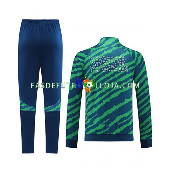 Seleção Brasileira Verde Fato de Treino 2022-2023