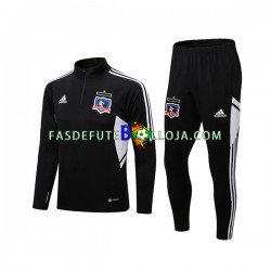 Preto Colo Colo Sweat de Treino Conjunto 2022-2023