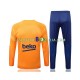 FC Barcelona Laranja Sweat de Treino Conjunto 2022-2023