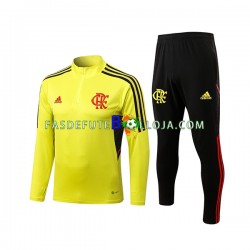 Amarelo Flamengo Sweat de Treino Conjunto 2022-2023