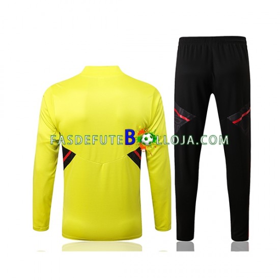 Amarelo Flamengo Sweat de Treino Conjunto 2022-2023