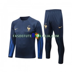 Seleção Francesa Azul Sweat de Treino Conjunto SKU001 2022-2023