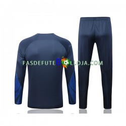 Seleção Francesa Azul Sweat de Treino Conjunto SKU001 2022-2023