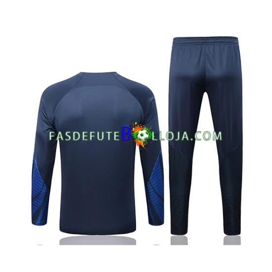 Seleção Francesa Azul Sweat de Treino Conjunto SKU001 2022-2023