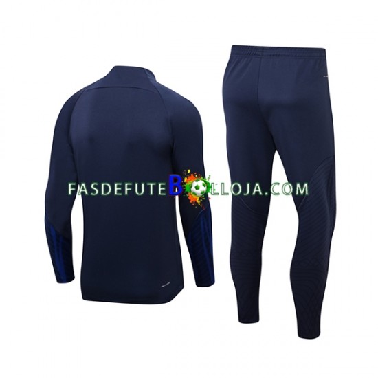 Seleção Francesa Azul Sweat de Treino Conjunto 2022-2023