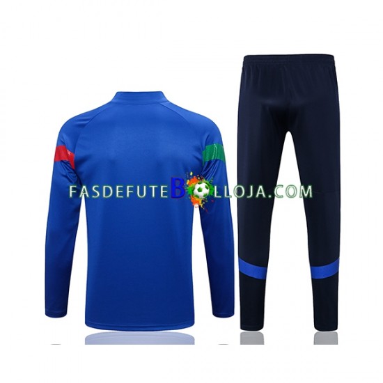 Seleção Italiana Azul Sweat de Treino Conjunto SKU001 2022-2023