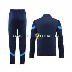 Seleção Italiana Azul Sweat de Treino Conjunto SKU002 2022-2023