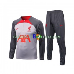 Liverpool Cinza Sweat de Treino Conjunto SKU002 2022-2023