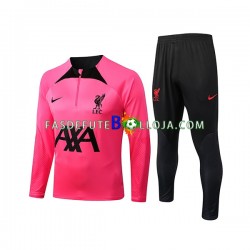 Liverpool Rosa Sweat de Treino Conjunto 2022-2023