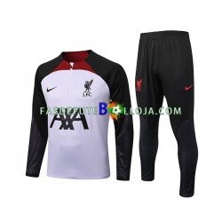 Liverpool Branco Sweat de Treino Conjunto 2022-2023