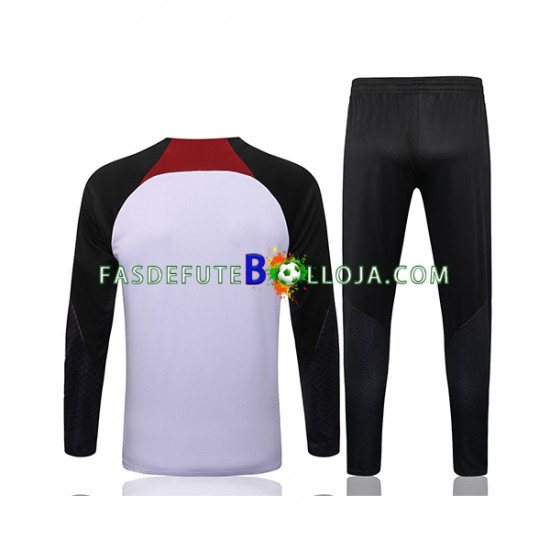 Liverpool Branco Sweat de Treino Conjunto 2022-2023