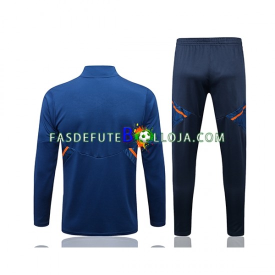 Manchester United Azul Sweat de Treino Conjunto SKU001 2022-2023