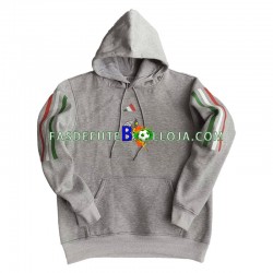 Seleção Mexicana Cinza Moletom com Capuz 2022-2023 ,Homem