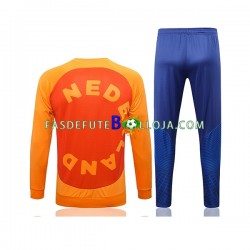 Seleção Neerlandesa Amarelo Fato de Treino 2022-2023