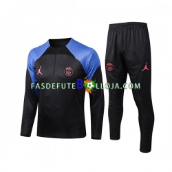 Paris Saint-Germain Preto Sweat de Treino Conjunto 2022-2023