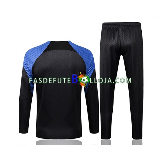 Paris Saint-Germain Preto Sweat de Treino Conjunto 2022-2023