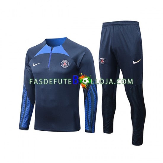 Paris Saint-Germain Azul Sweat de Treino Conjunto SKU001 2022-2023 Paris Saint-Germain Azul Sweat de Treino Conjunto SKU001 2022-2023