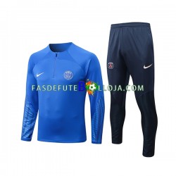 Paris Saint-Germain Azul Sweat de Treino Conjunto 2022-2023