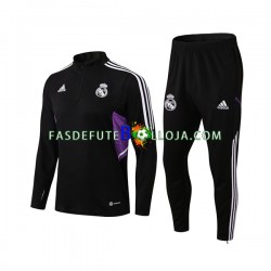 Real Madrid Preto Sweat de Treino Conjunto 2022-2023