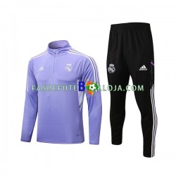 Real Madrid Roxo Sweat de Treino Conjunto SKU001 2022-2023