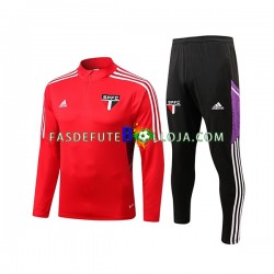 Sao Paulo Vermelho Sweat de Treino Conjunto 2022-2023