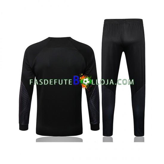 Seleção Sul-Coreana Preto Fato de Treino 2022-2023