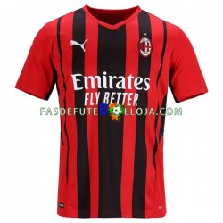 Camisola 1º Equipamento AC Milan 2021-2022 Manga Curta ,Homem