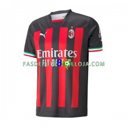 Camisola 1º Equipamento AC Milan 2022-2023 Manga Curta ,Homem