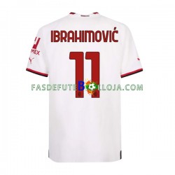 Camisola 2º Equipamento AC Milan Ibrahimovic 11 2022-2023 Manga Curta ,Homem