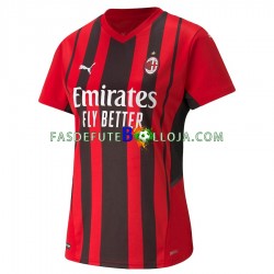 Camisola 1º Equipamento AC Milan 2021-2022 Manga Curta ,Feminina