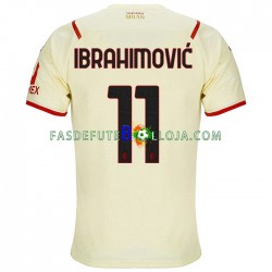 Camisola 2º Equipamento AC Milan Zlatan Ibrahimovic 11 2021-2022 Manga Curta ,Homem