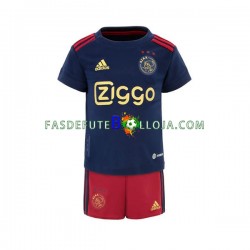 Camisola 2º Equipamento AFC Ajax 2022-2023 Manga Curta ,Criança
