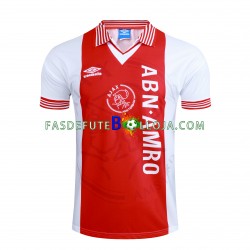 Camisola 1º Equipamento AFC Ajax 1994-1995 Manga Curta Retro ,Homem