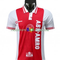 Camisola 1º Equipamento AFC Ajax 1997-1998 Manga Curta Retro ,Homem