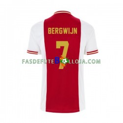 Camisola 1º Equipamento AFC Ajax Steven Bergwijn 7 2022-2023 Manga Curta ,Homem