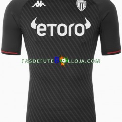 Camisola 2º Equipamento AS Monaco 2021-2022 Manga Curta ,Homem
