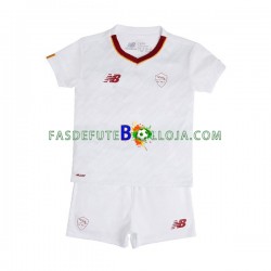 Camisola 2º Equipamento AS Roma 2022-2023 Manga Curta ,Criança