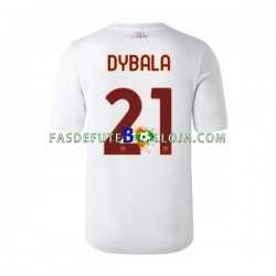 Camisola 2º Equipamento AS Roma Paulo Dybala 21 2022-2023 Manga Curta ,Homem