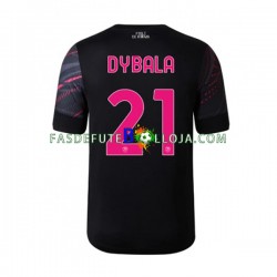 Camisola 3º Equipamento AS Roma Paulo Dybala 21 2022-2023 Manga Curta ,Homem