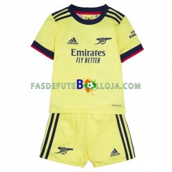 Camisola 2º Equipamento Arsenal 2021-2022 Manga Curta ,Criança