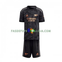Camisola 2º Equipamento Arsenal 2022-2023 Manga Curta ,Criança