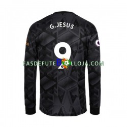 Camisola 2º Equipamento Arsenal Gabriel Jesus 9 2022-2023 Manga Comprida ,Homem