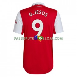 Camisola 1º Equipamento Arsenal Gabriel Jesus 9 2022-2023 Manga Curta ,Homem