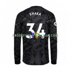 Camisola 2º Equipamento Arsenal Granit Xhaka 34 2022-2023 Manga Comprida ,Homem