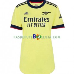 Camisola 2º Equipamento Arsenal 2021-2022 Manga Curta ,Feminina