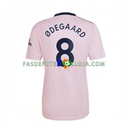 Camisola 3º Equipamento Arsenal Odegaard 8 2022-2023 Manga Curta ,Homem