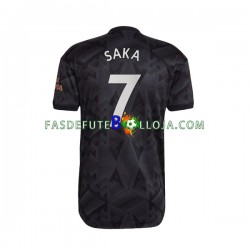 Camisola 2º Equipamento Arsenal Saka 7 2022-2023 Manga Curta ,Homem