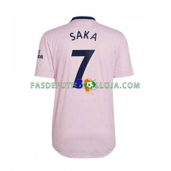 Camisola 3º Equipamento Arsenal Saka 7 2022-2023 Manga Curta ,Homem